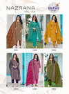 Nazrana Vol 2 By Radhika Jam Satin Kurti With Bottom Dupatta Wholesalers In Surat